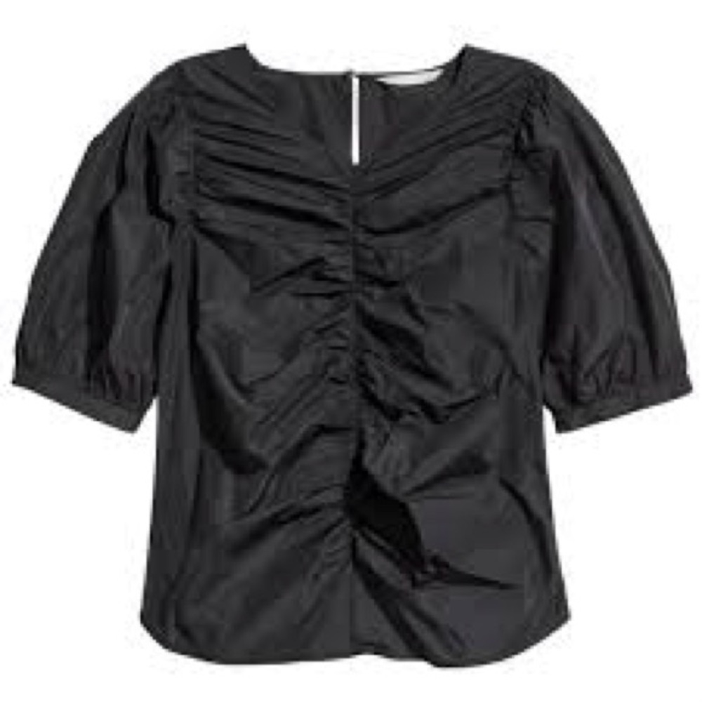H&M RUCHED FRONT TOP - Picture 2 of 10